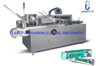 multi function PLC Automatic Control Automatic Cartoning Machine For Toothpaste