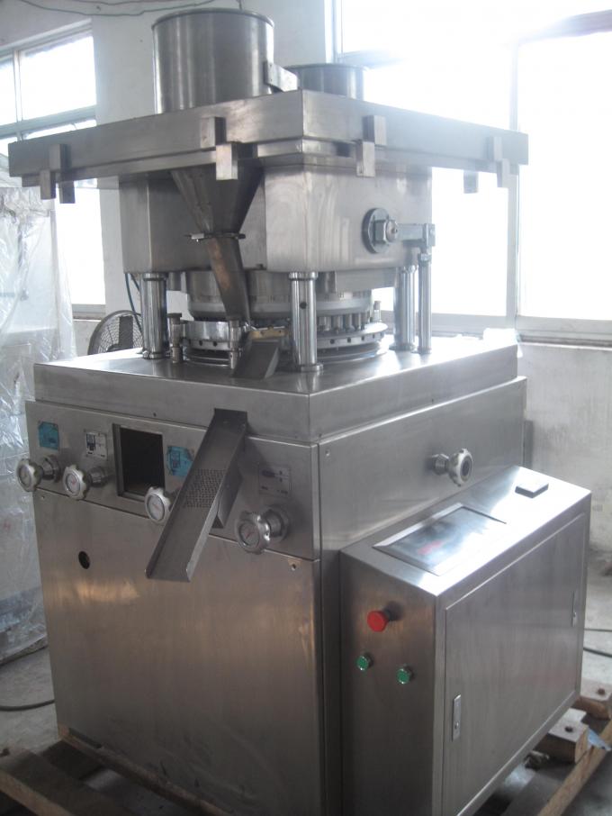 Stainless Steel 304 Automatic Rotary Tablet Compression Machine With 23