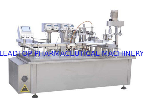 Automatic Liquid Bottling Equipment Bottle Cap Machine 30-40bottles/Min 10-500ml