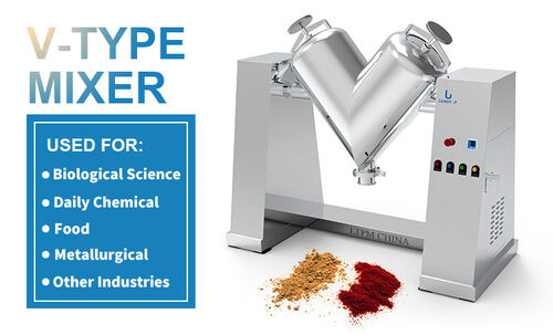 Latest company news about V - type Mixer: The Ideal Choice for Efficient Mixing