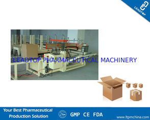 Automatic Corrugated Paper Box Making Machine / Carton Production Line