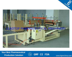 Carton Erector Automated Packaging Machine For Bottle Water Case Erector