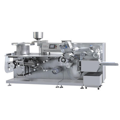 Aluminum Plastic Automatic Blister Packing Machine , High Speed Blister Pack Sealing Machine