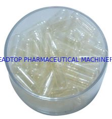 Hard Gelatin Empty Gel Capsules , Size 0 Transparent Capsule With Natural Color