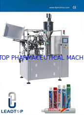 Toothpaste Automatic Tube Filling And Sealing Machine For Laminated Tube
