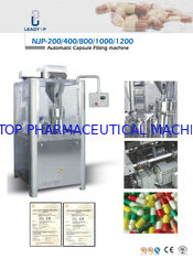 Pellet / Powder Capsule Filler Machine Capacity 2000 Capsules / Minute