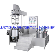 Homogeneous Vacuum Emulsifying Machine Hydraulic Lifting Cosmetic Cream Mixer