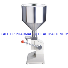 Pneumatic Cream Oil Manual Liquid Filling Machine 50ml SS304