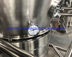Stainless Steel Fluid Bed Dryer Machine 180kg/Batch For Food Pharma