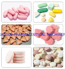 CE GMP Rotary Tablet Press Machine Powder Granules Pharmaceutical Fully Automatic