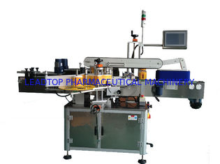 Pharmacy Flat / Round Bottle Labeling Machine Stainless Steel 304