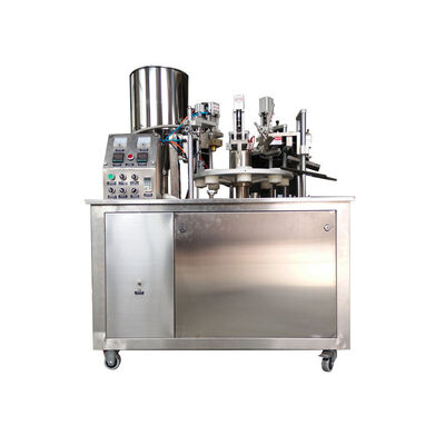 Good price Semi Automatic Cream Filling Sealing Machine 30pcs / Min Plastic Soft Tube Equipment online