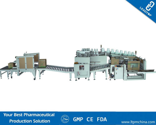 Good price Automatic Carton Box Packaging Machine For Carton Packing 510 * 510 mm Max Sealing Size online