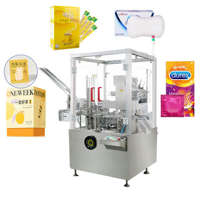Good price Vertical Automatic Cartoning Machine Condom Sachet Soap Box Packing online