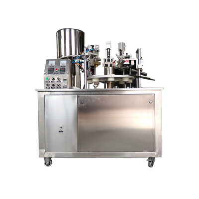 Good price Adhesive Plastic Tube Filling Sealing Machine Automatic Heating Pneumatic Components online