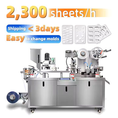 Good price Blister Packing Machine 30-60pcs/min with PLC Control online