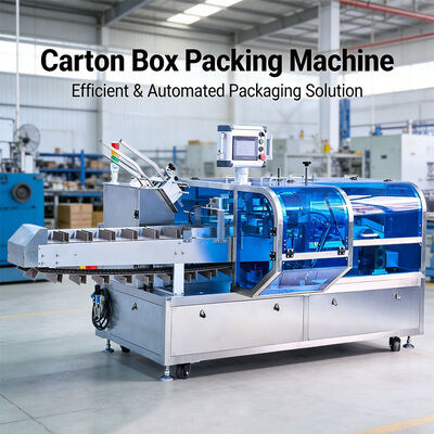 Good price Automatic Snack Food Box Packing Machine Cookies Folding Carton Cartoning Machine Tea Bag Small Paper Box Carton Packing Machine online