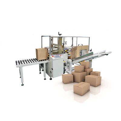 Good price Corrugated Cardboard Folding Gluing Machine / Carton Box Forming Machine online