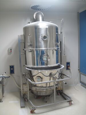 Good price Steam Heating Type Bed Fluid Granulating Machine For Drying / Coating online