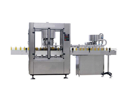 Good price Rotary High Speed Glass / Plastic Bottle Capping Machine With Auto Capper online