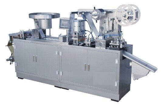 Good price Pharmaceutical Aluminum Plastic Blister Packing Machine with Automatic Alu Alu Feeder online