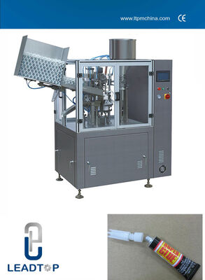 Good price 4kw 380V / 220V Hot Glue Tube Filling Sealing Machine With Alarm System online