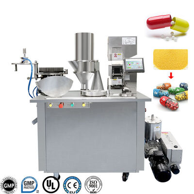 Good price Empty Hard Gelatin Capsule Filling Machine Dust Extraction Pneumatic Closing online