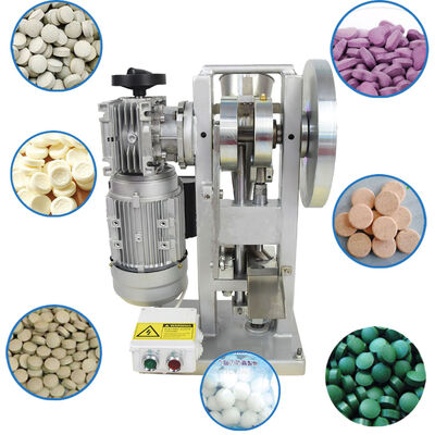 Good price Single Punch Painted Metal Rotary Tablet Press Machine 40KN For Candy online
