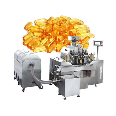 Good price 7rpm Softgel Gelatin Capsule Making Machine Pill Pressing online