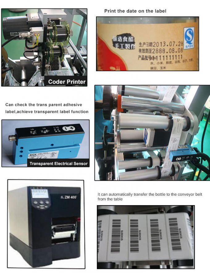 200pcs/Min Automatic Labeling Machine Manual Sticker Label Machine