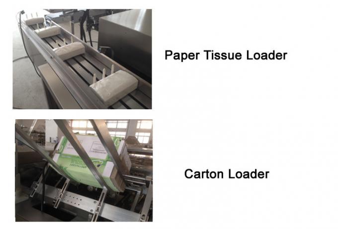 30 Cartons/Min Paper Tissue Automatic Cartoning Machine PLC Control