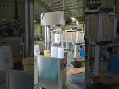 Automatic Floor Type Metal PET Plastic Can Sealing Machine Food Can Tin Seamer