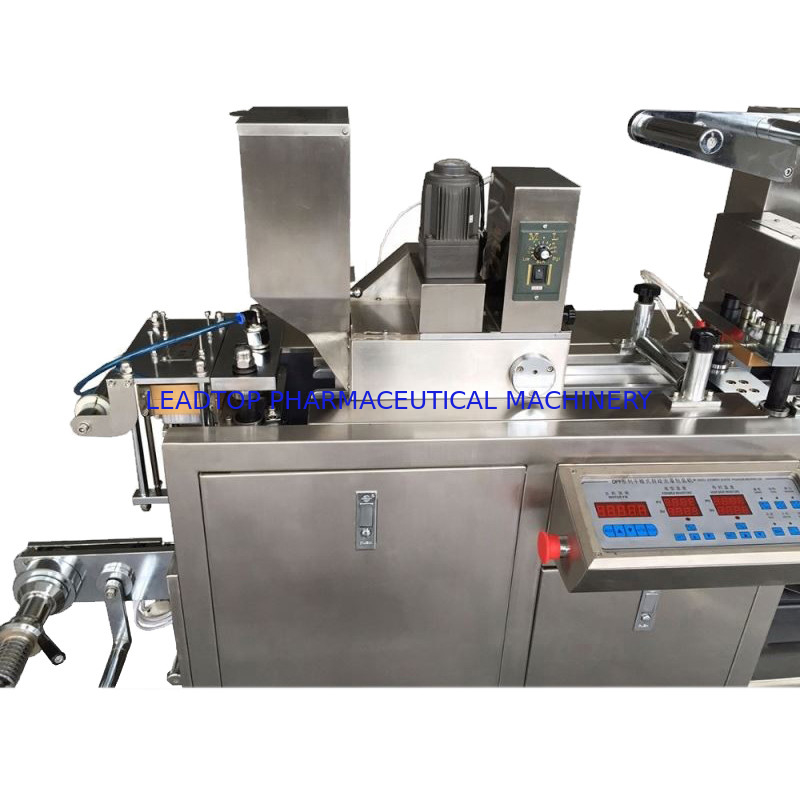 Small Aluminum Blister Packing Machine 0.4 Mpa Plastic Tablet Pharmaceutica