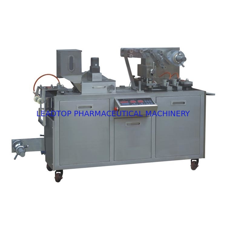 Dpp80 Plastic Tablet Blister Packing Machine Small Aluminum Capsule