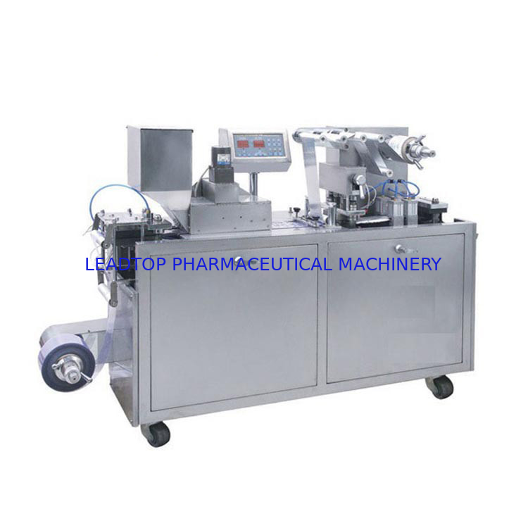 Dpp80 Plastic Tablet Blister Packing Machine Small Aluminum Capsule