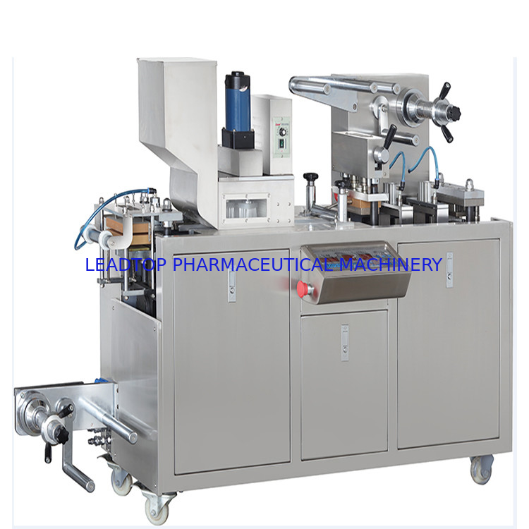 Small Capsule Tablet Pill Blister Packing Machine 0.6 Mpa Fully Automatic