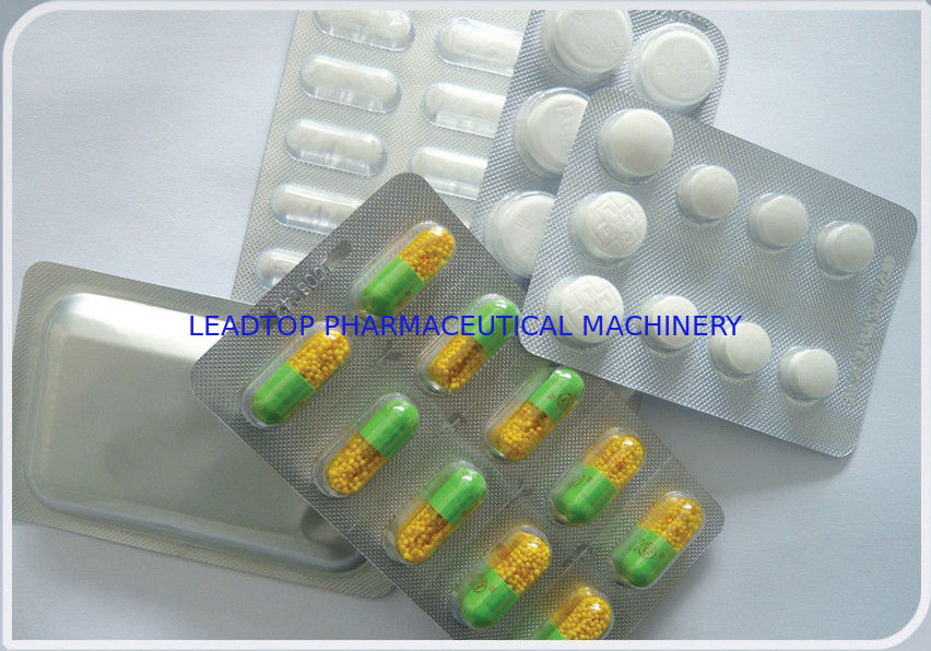 Alu PVC / Alu Alu Blister Machine , Blister Pack Sealing Machine