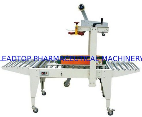 Tobacco Case Sealing Automated Packaging Machine Top + Bottom Adhesive Tape Packing