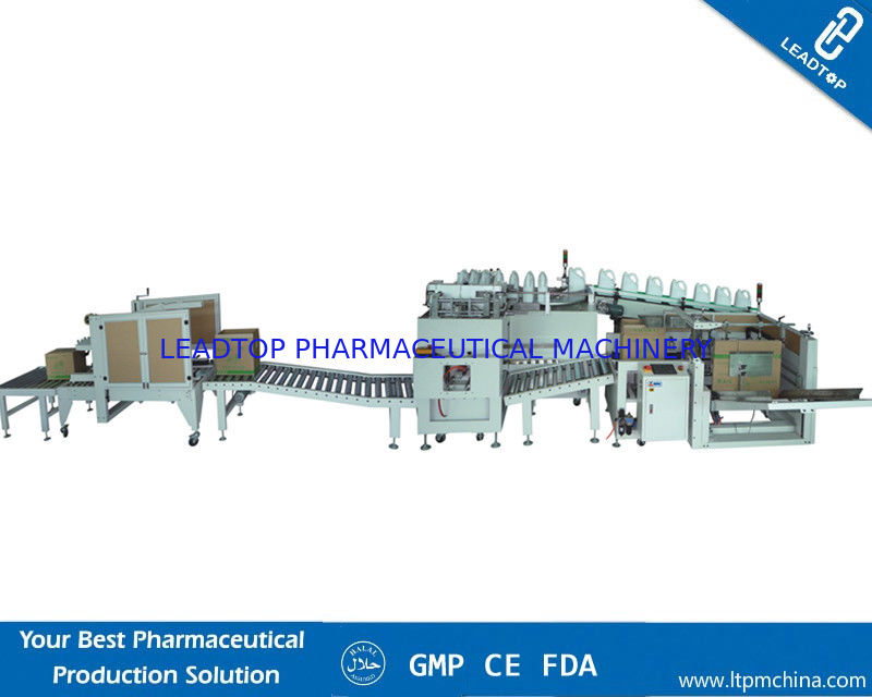 Automatic Carton Box Packaging Machine For Carton Packing 510 * 510 mm Max Sealing Size