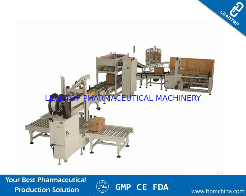 Corrugated Carton Case Erector Automated Packaging Machine For Cartons CE &amp; ISO