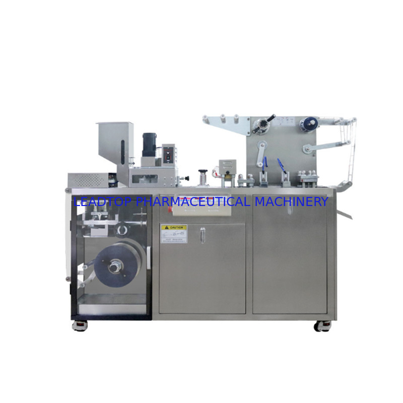 Pill Capsule Pharma Blister Packing Machine Automatic Flat Plate Aluminum Plastic