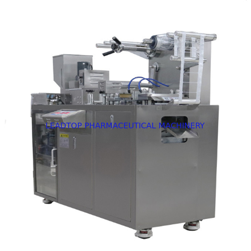 Pill Capsule Pharma Blister Packing Machine Automatic Flat Plate Aluminum Plastic
