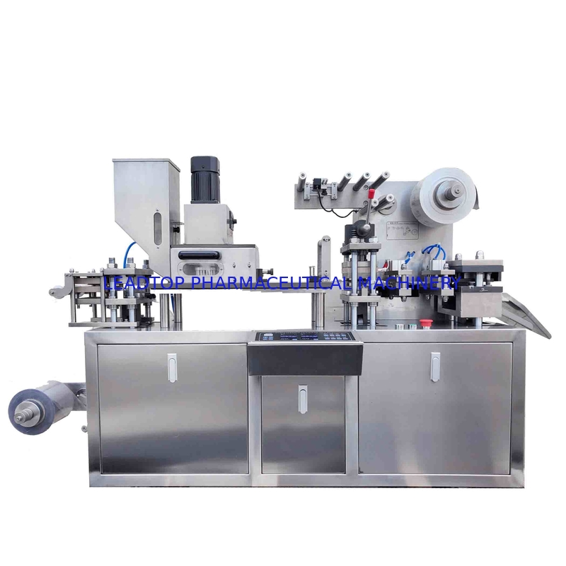 Alu Tablet Blister Packing Machine Capsule Pill Sealing Forming Universal Feeder