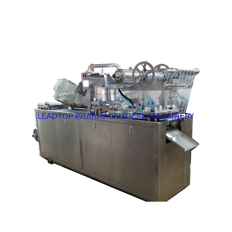 Capsule Aluminum Pvc Blister Packing Machine 0.8MPa Automatic Servo Motor
