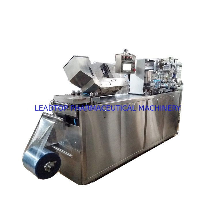 Capsule Aluminum Pvc Blister Packing Machine 0.8MPa Automatic Servo Motor