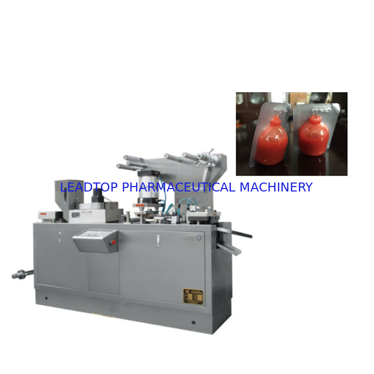 Small Mini Automatic Blister Packing Machine Honey Butter Jam Chocolate
