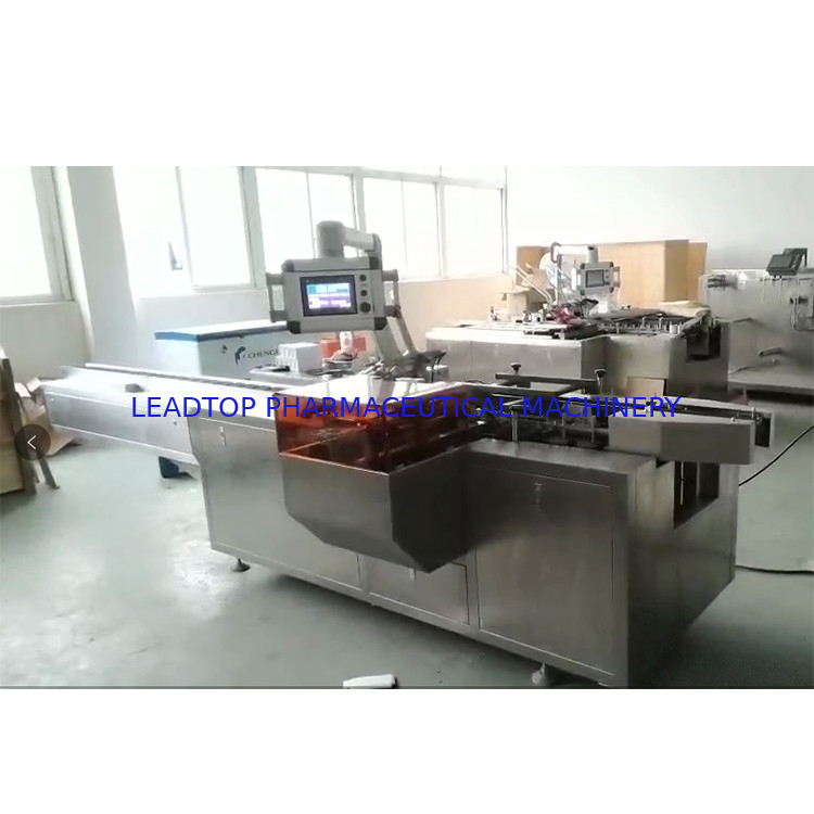 Blister Automatic Cartoning Packaging Machine Pouches Box 90 Pcs/Min