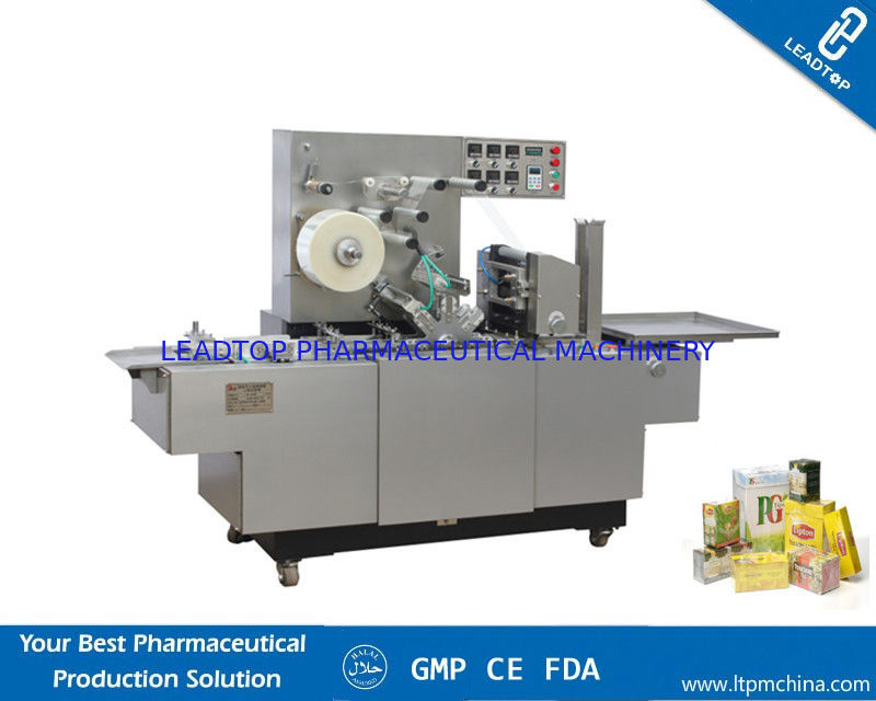 CE ISO Automated Packaging Machine Paper Box Cellophane Packing