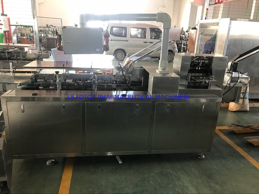Zh Series Automatic Blister Carton Cartoning Machine Round Bottle Small Box Pharmaceutical