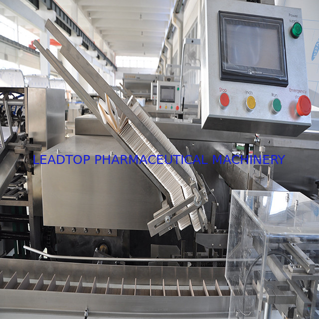 Soap Blister Boxed Automatic Cartoning Machine Ltpm High Speed Food Bottles